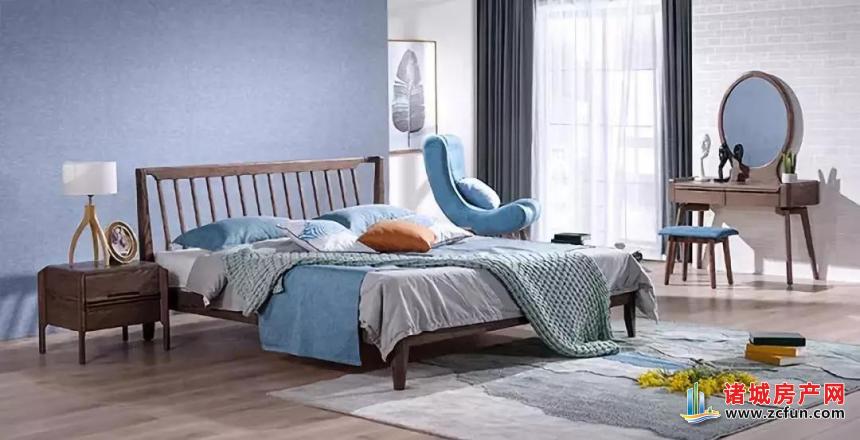 诸城尚上北欧实木家具实景效果图